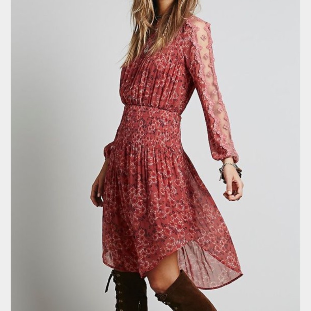 Free people charlotte dress size xs